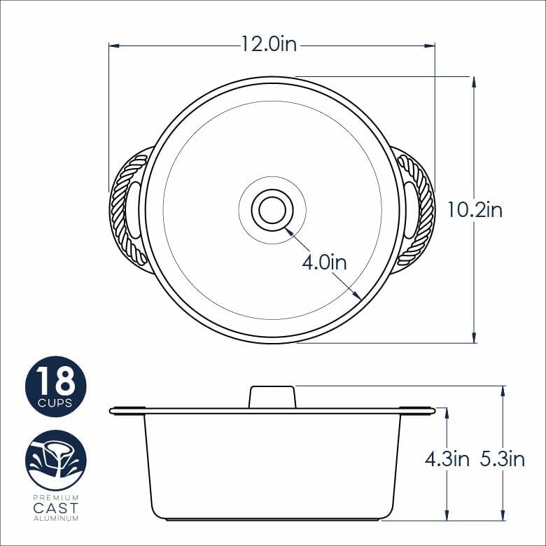 Nordic Ware Pound Cake & Angel Food Pan