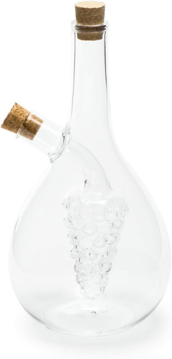 Fox Run Round Grape Oil & Vinegar Bottle
