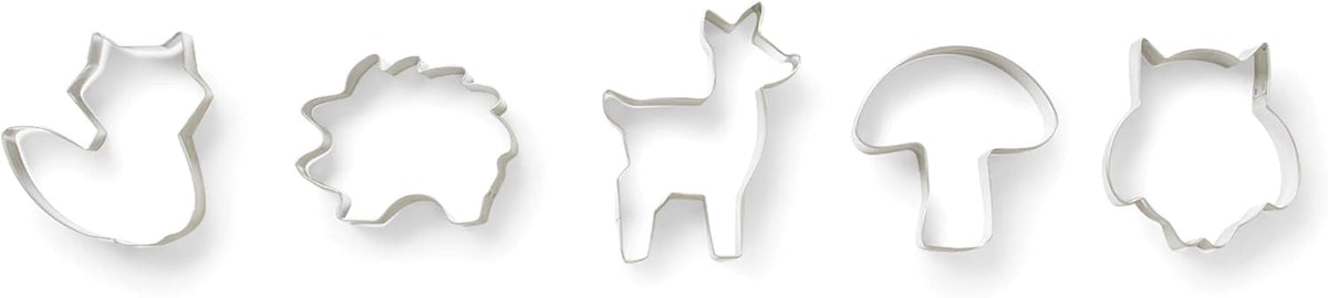 Fox Run Woodland Animal Cookie Cutter Set