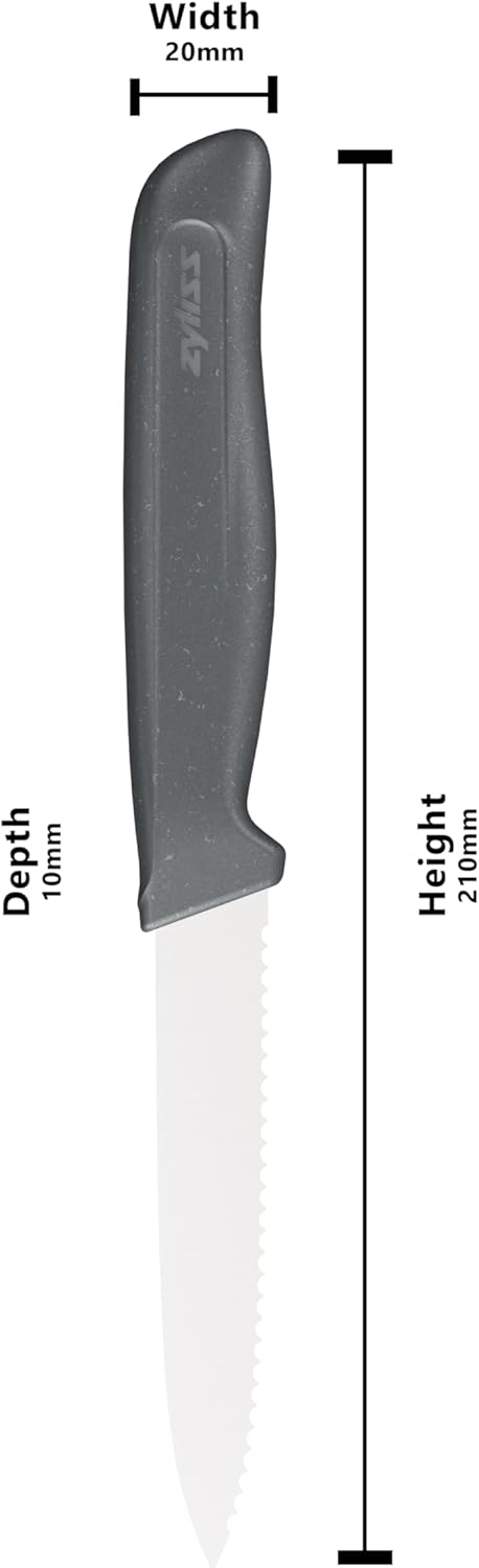 Zyliss Paring Knife Serrated – 3.94" / 9.2 cm