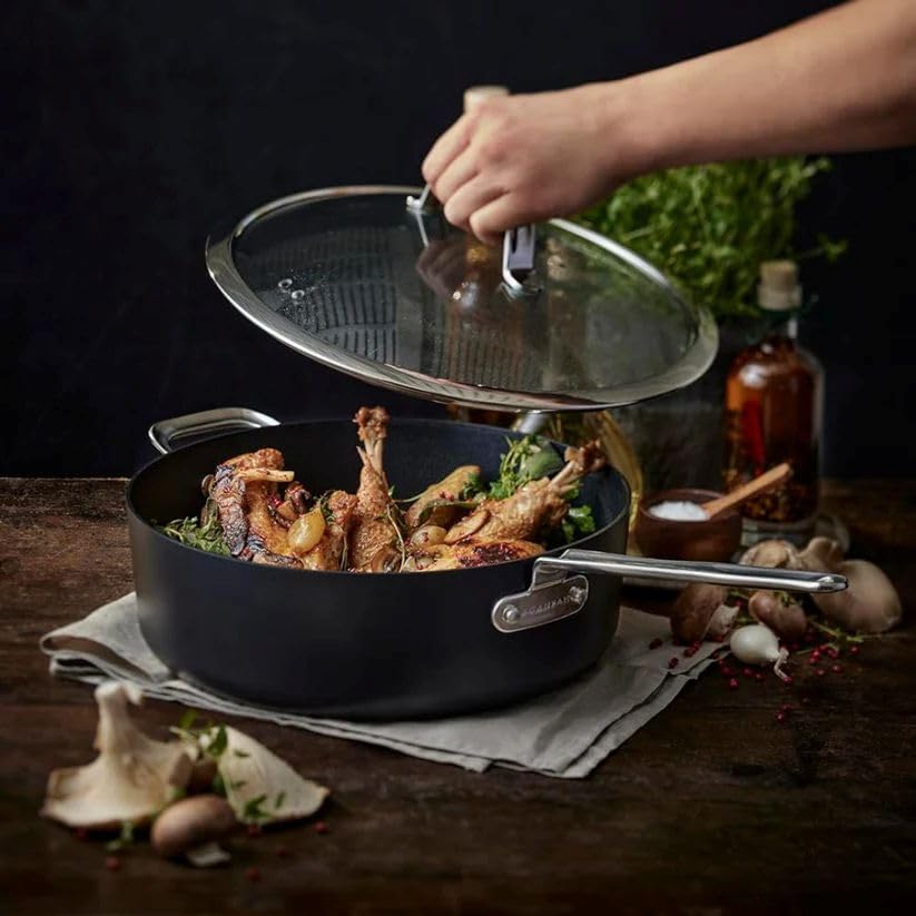 Scanpan TechnIQ Giant Braiser Sauté Pan – 30 cm / 5.5 L