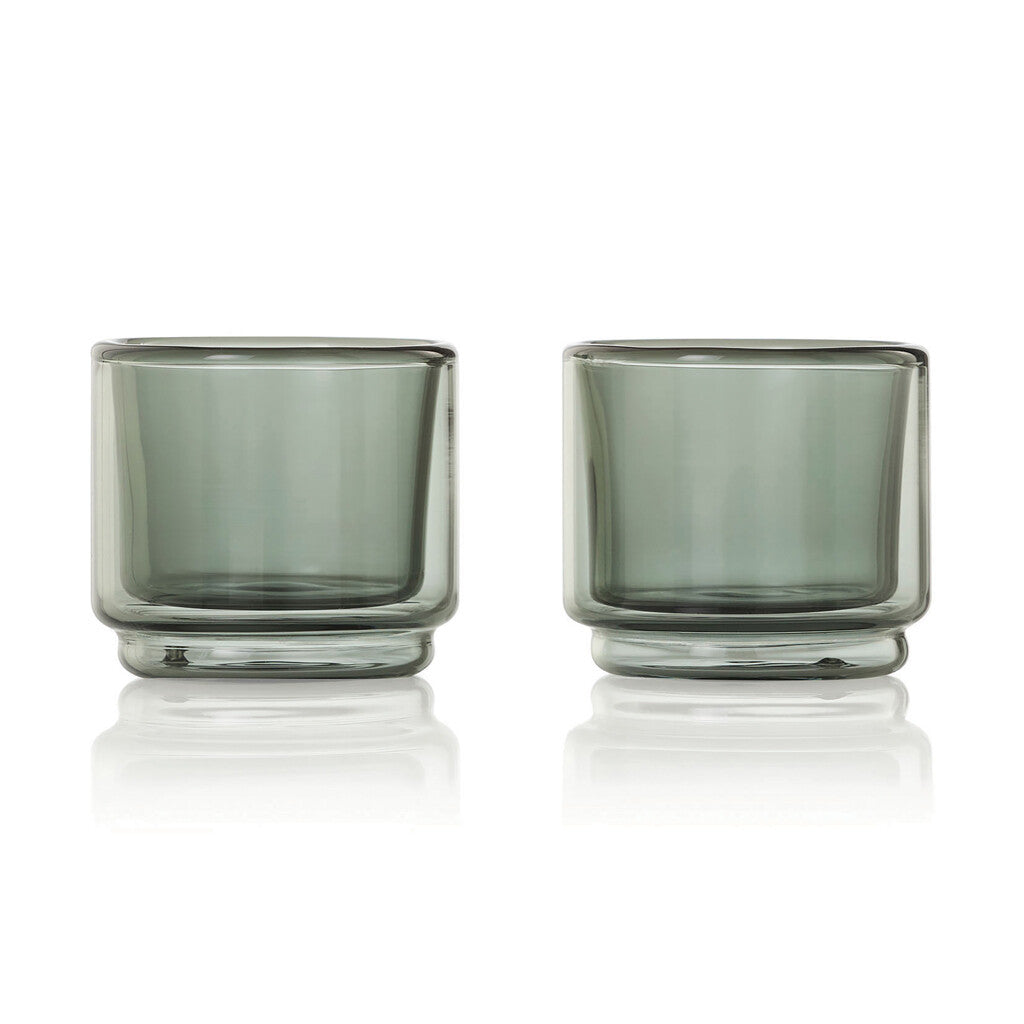 AdHoc Impact Espresso Mug Set – Double-Walled Glass