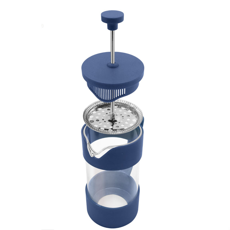 Oggi Brew 5-Cup French Press Blue