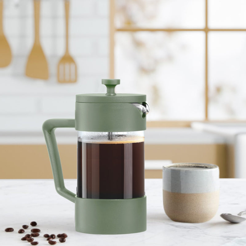 Oggi Brew 5-Cup French Press Green