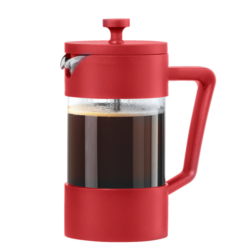 Oggi Brew 5-Cup French Press Red