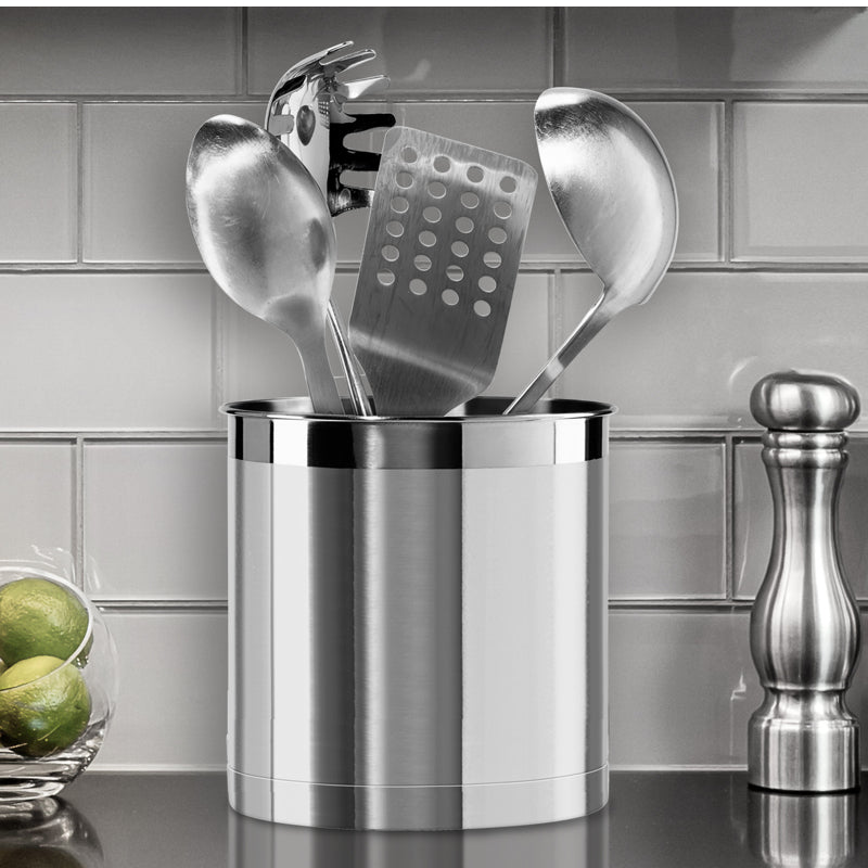 Oggi Stainless Steel Jumbo Utensil Holder