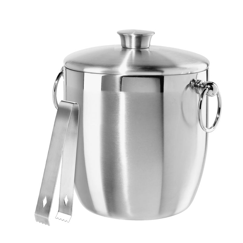 Oggi Double-Wall Ice Bucket – 2.8 L – Stainless Steel