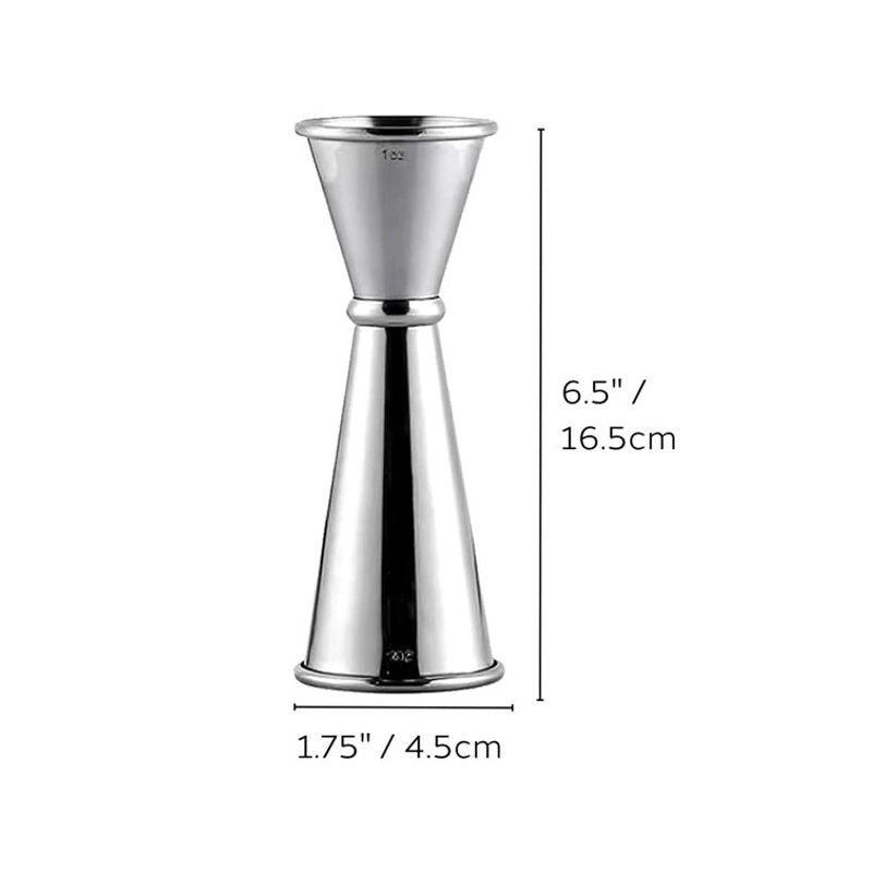 Oggi Double Jigger – Stainless Steel
