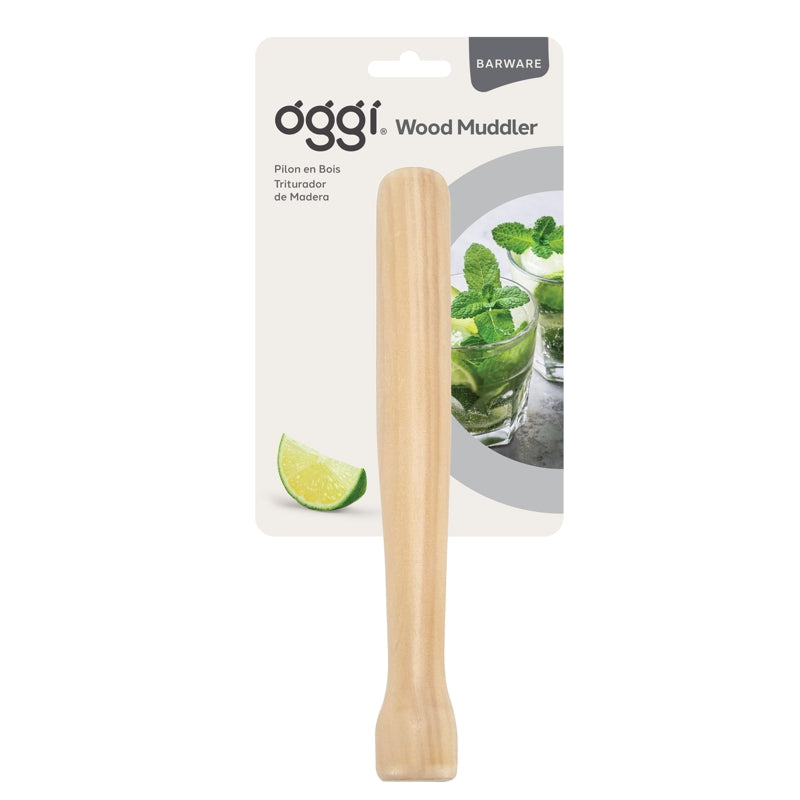 Oggi Bar™ Wooden Cocktail Muddler