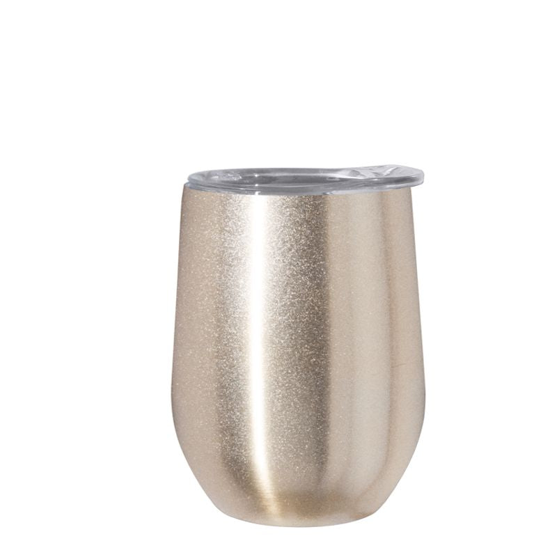 Oggi Double-Wall Wine Tumbler – 350 ml – Gold