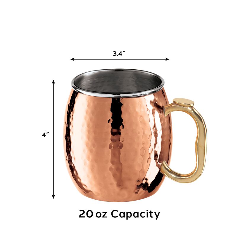 Oggi Mule Mug – Copper – 530 ml