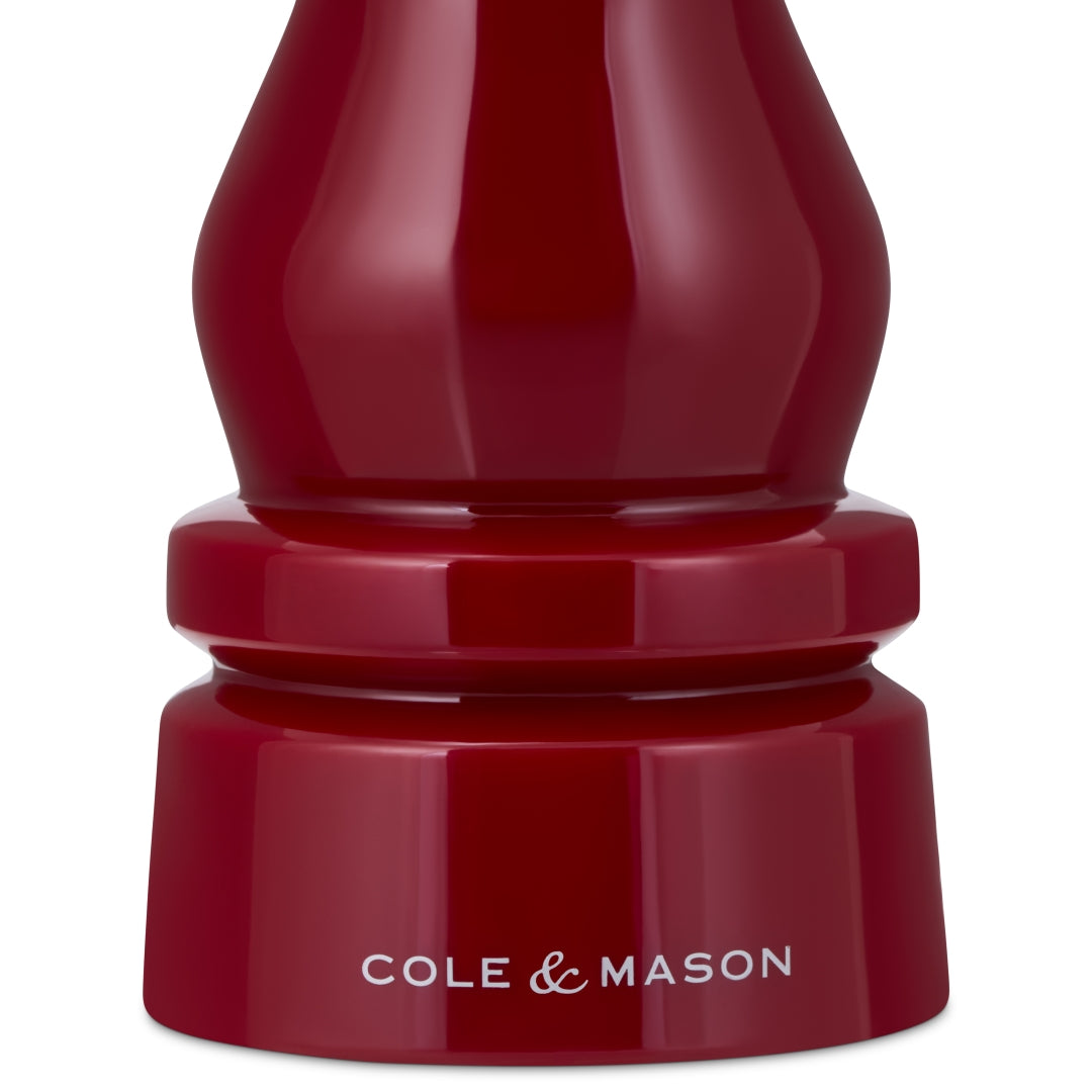 Cole & Mason London Salt Mill – Red Acrylic
