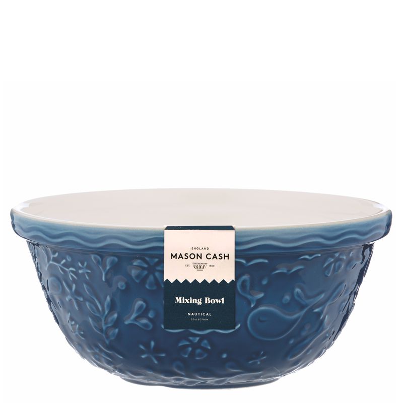 Mason Cash Nautical Mixing Bowl 11.75-Inch Navy