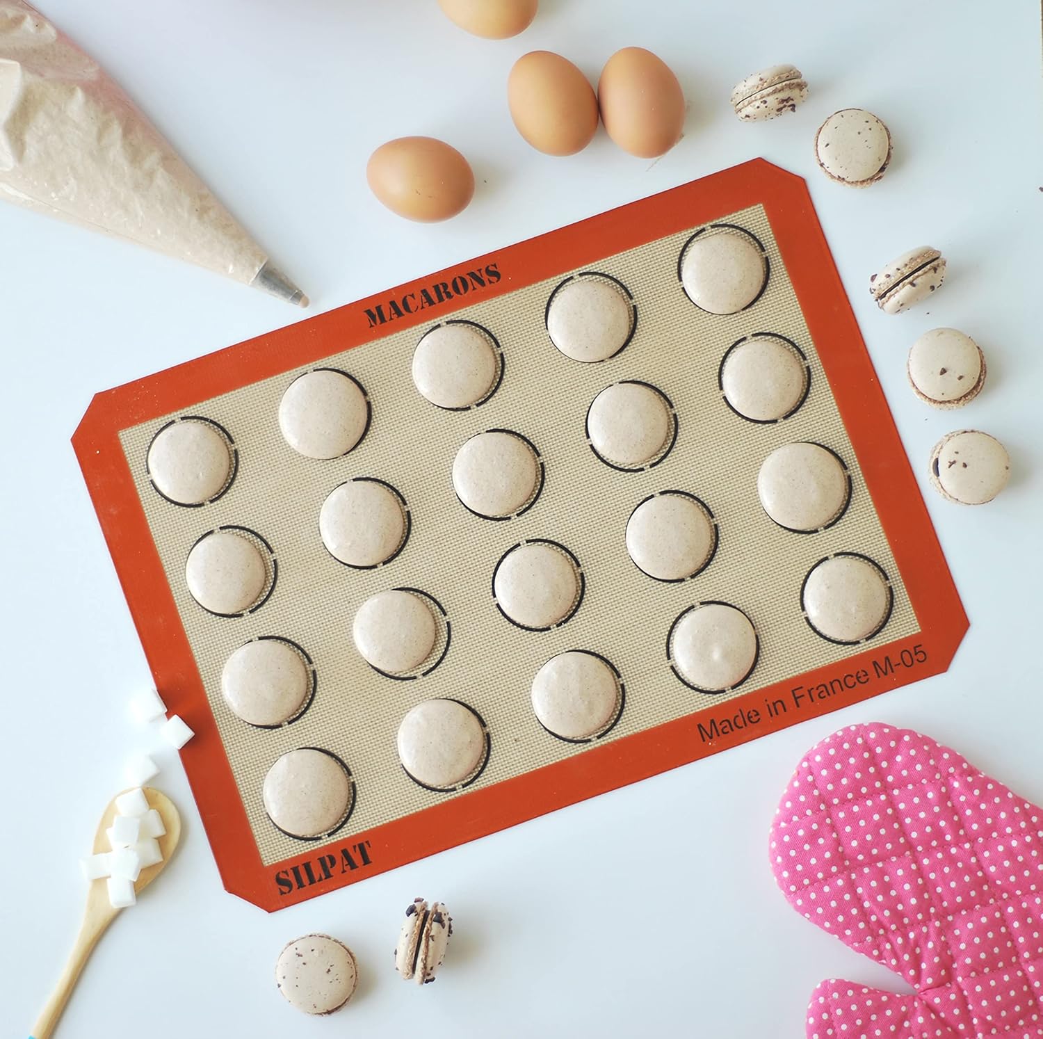 Silpat Macaron Non-Stick Silicone Baking Mat