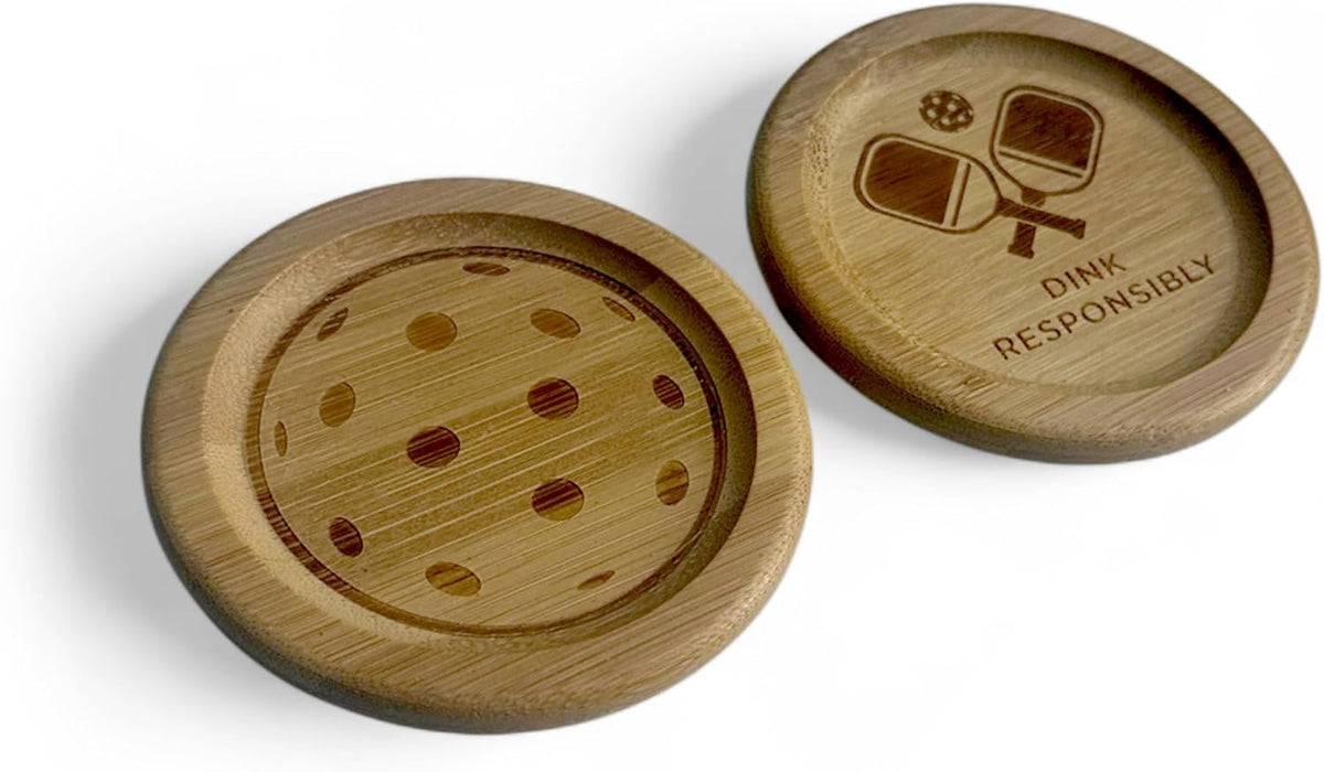Fox Run Pickleball Coasters Set of 6
