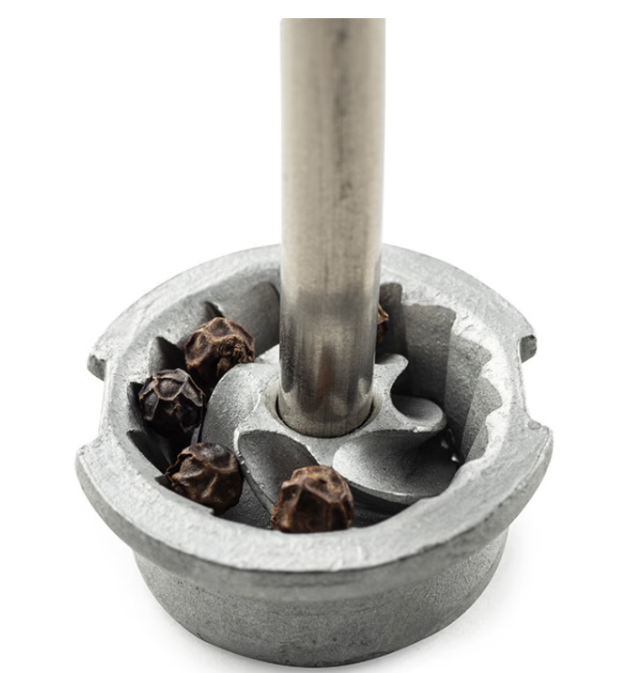 Peugeot Molene Black 14cm Pepper Mill by Kitchen Niche