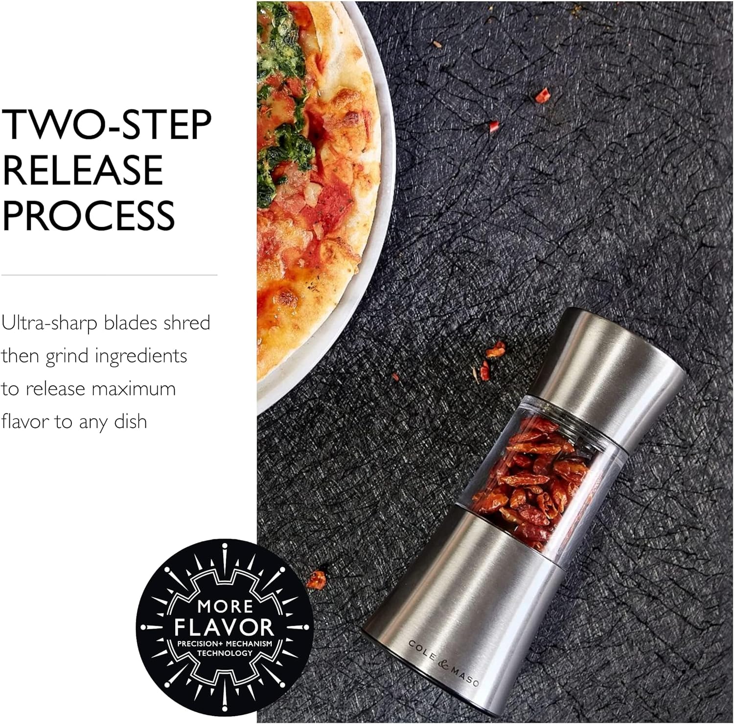 Cole & Mason Stadhampton Chili & Spice Mill – 8" / 20 cm