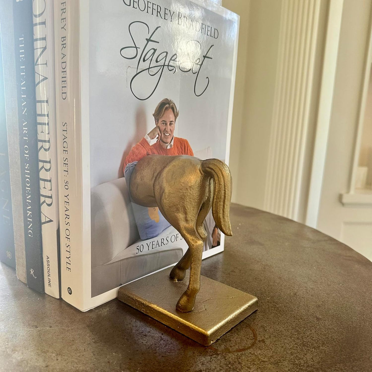 Fox Run Horse Iron Bookends, Set of 2