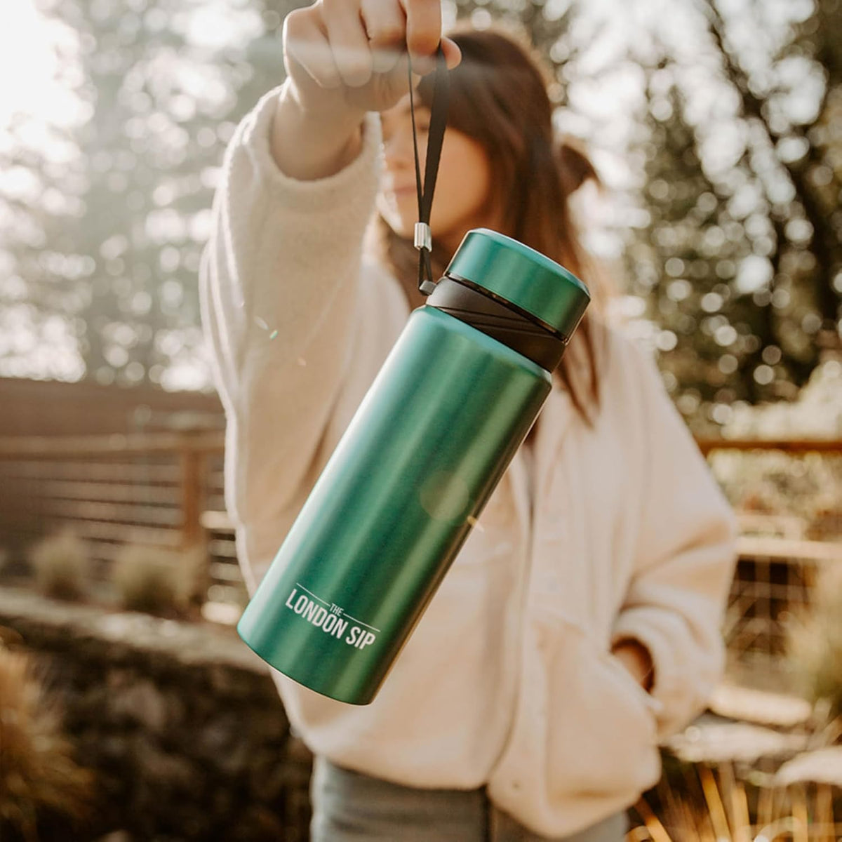 London Sip Tea Infuser Bottle – Blue – 25 oz