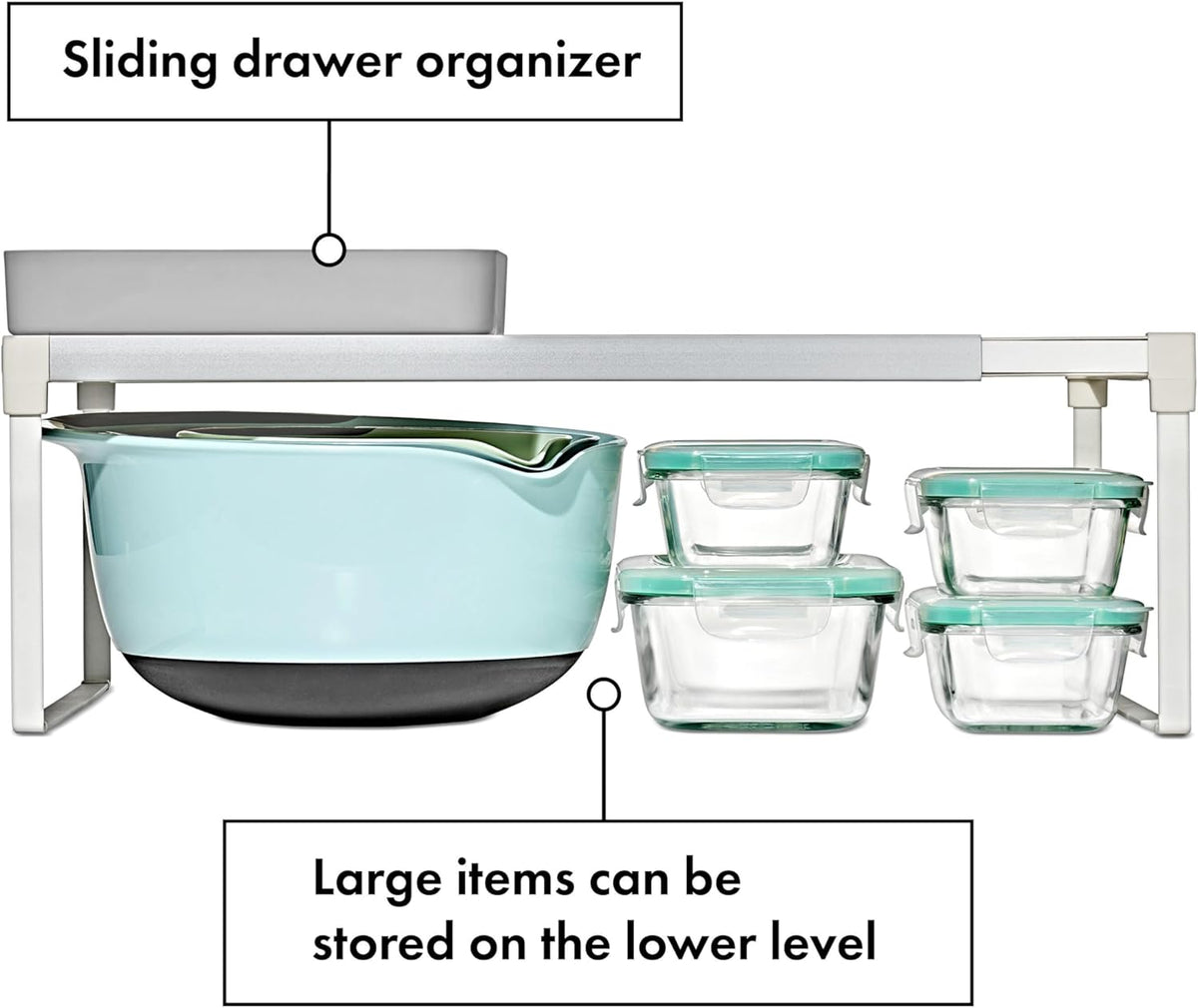 OXO Good Grips Adjustable Deep Drawer Organizer