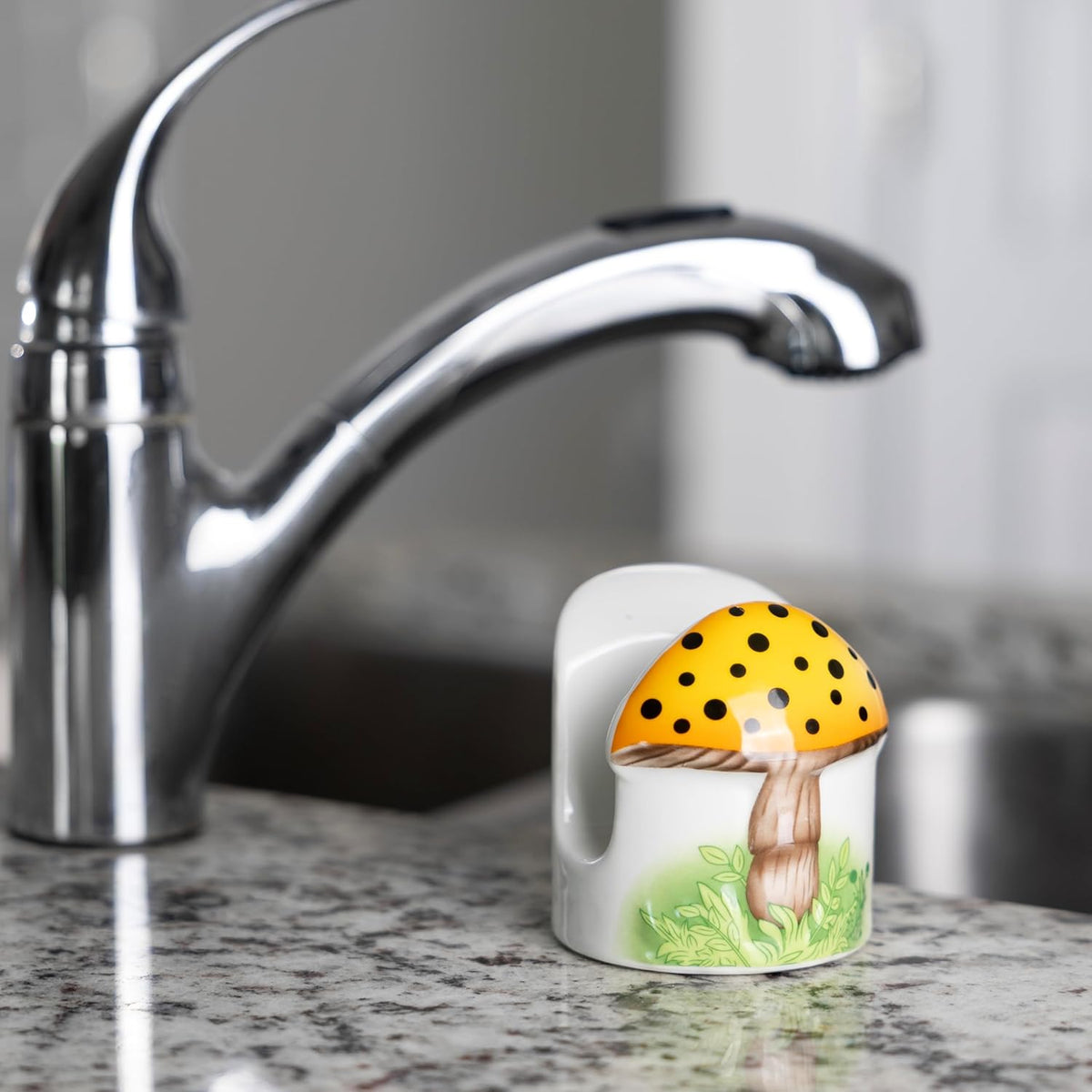 Fox Run Mushroom Sponge Holder