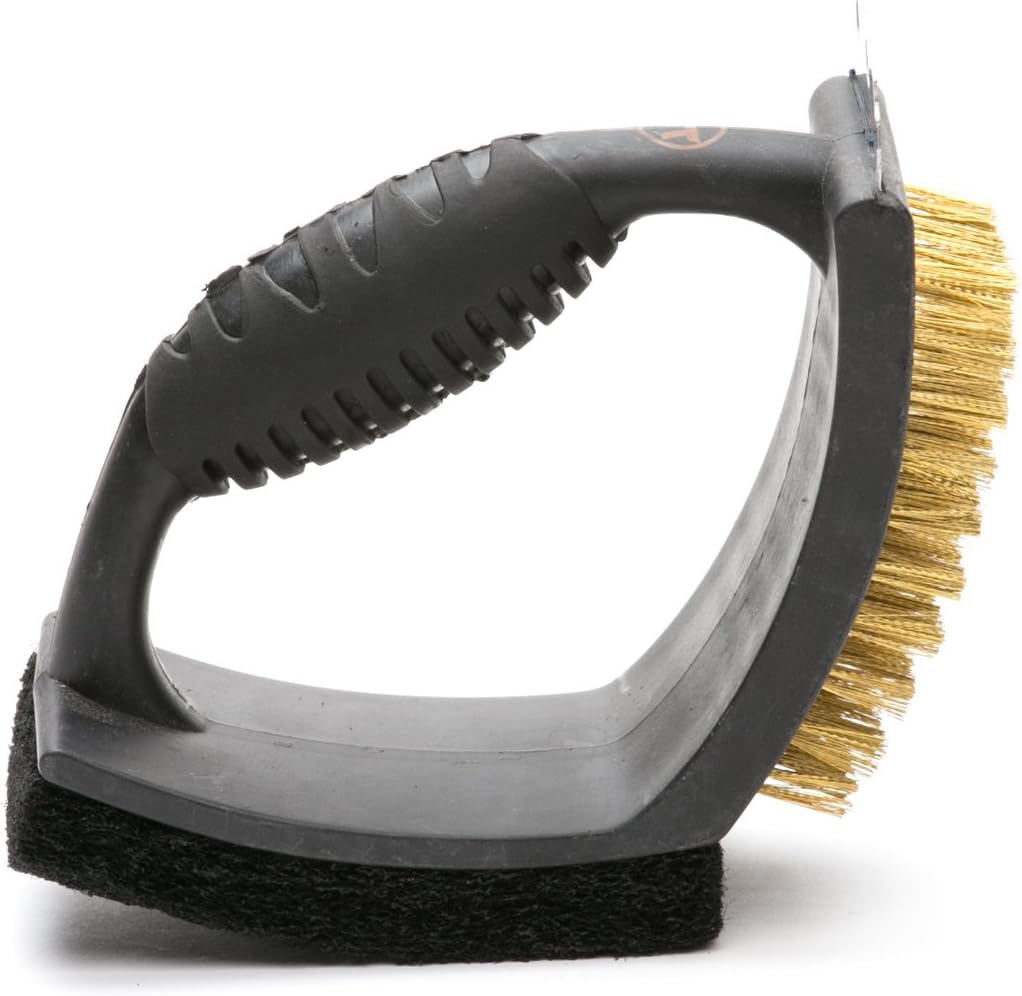Outset Plastic V-Pad Grill Brush
