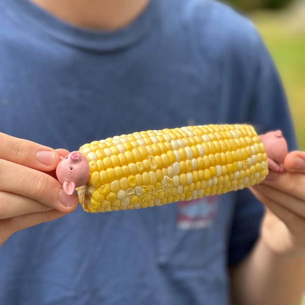 Outset Piglet Corn Holder Set of 8