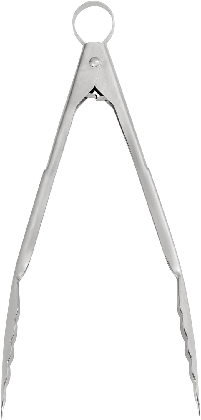 Cuisipro Locking Tongs – Stainless Steel, 9.5" / 24cm Cuisipro by Kitchen Niche