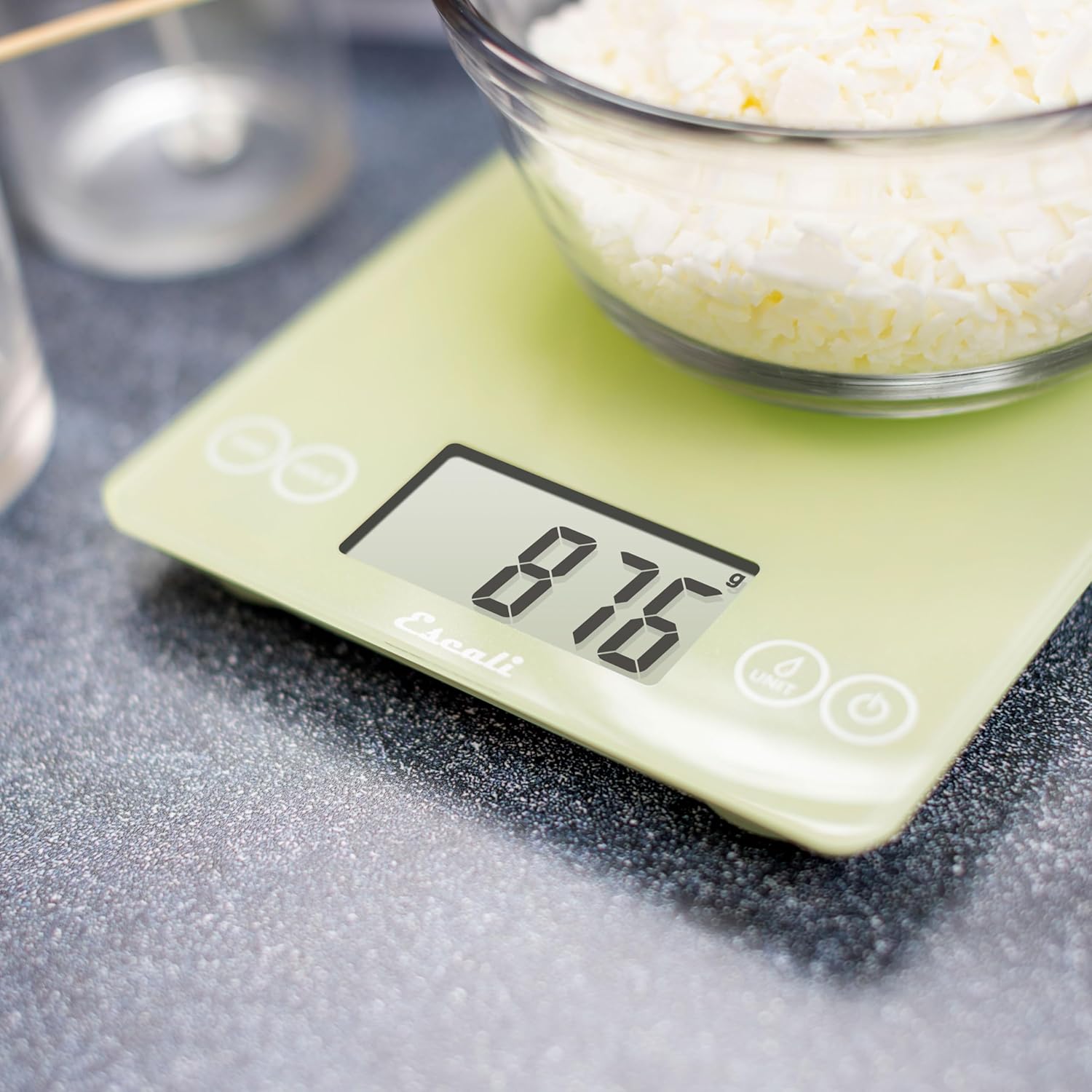Escali Arti Classic Glass Digital Scale – Classic Green