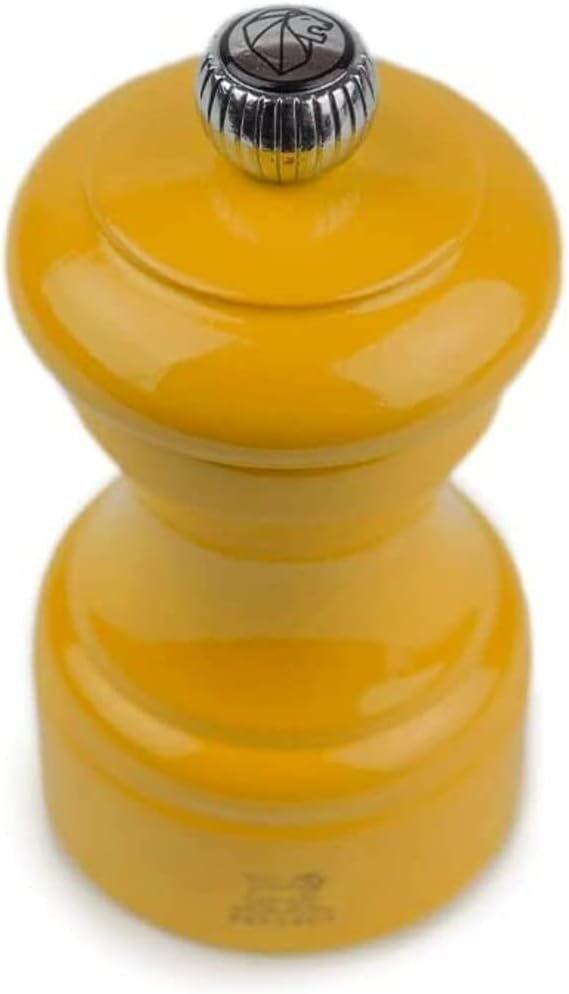 Peugeot Bistrorama Manual Salt Mill – Saffron Yellow – 10 cm