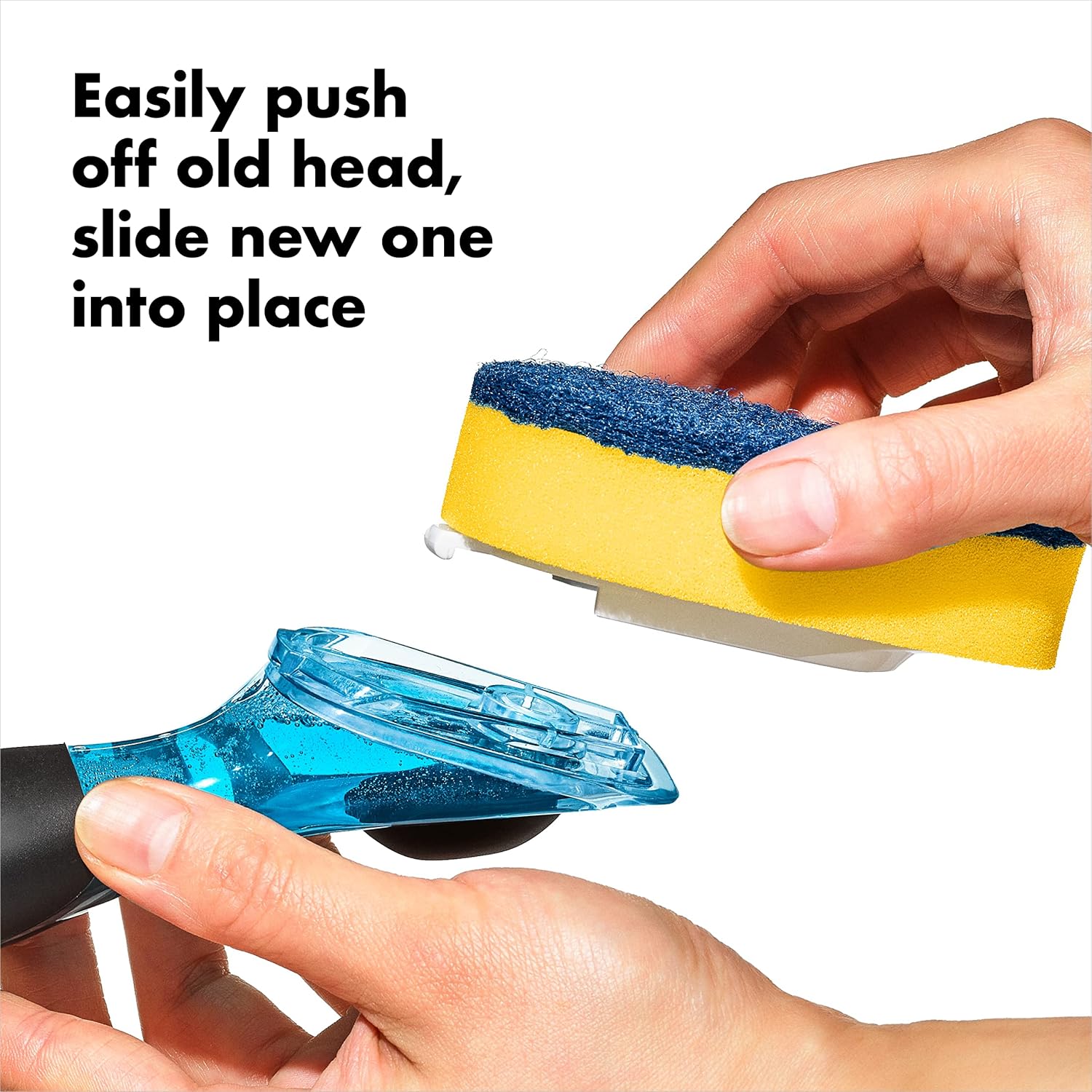 Oxo Good Grips Soap Dispensing Dish Scrub Refills Set of 2