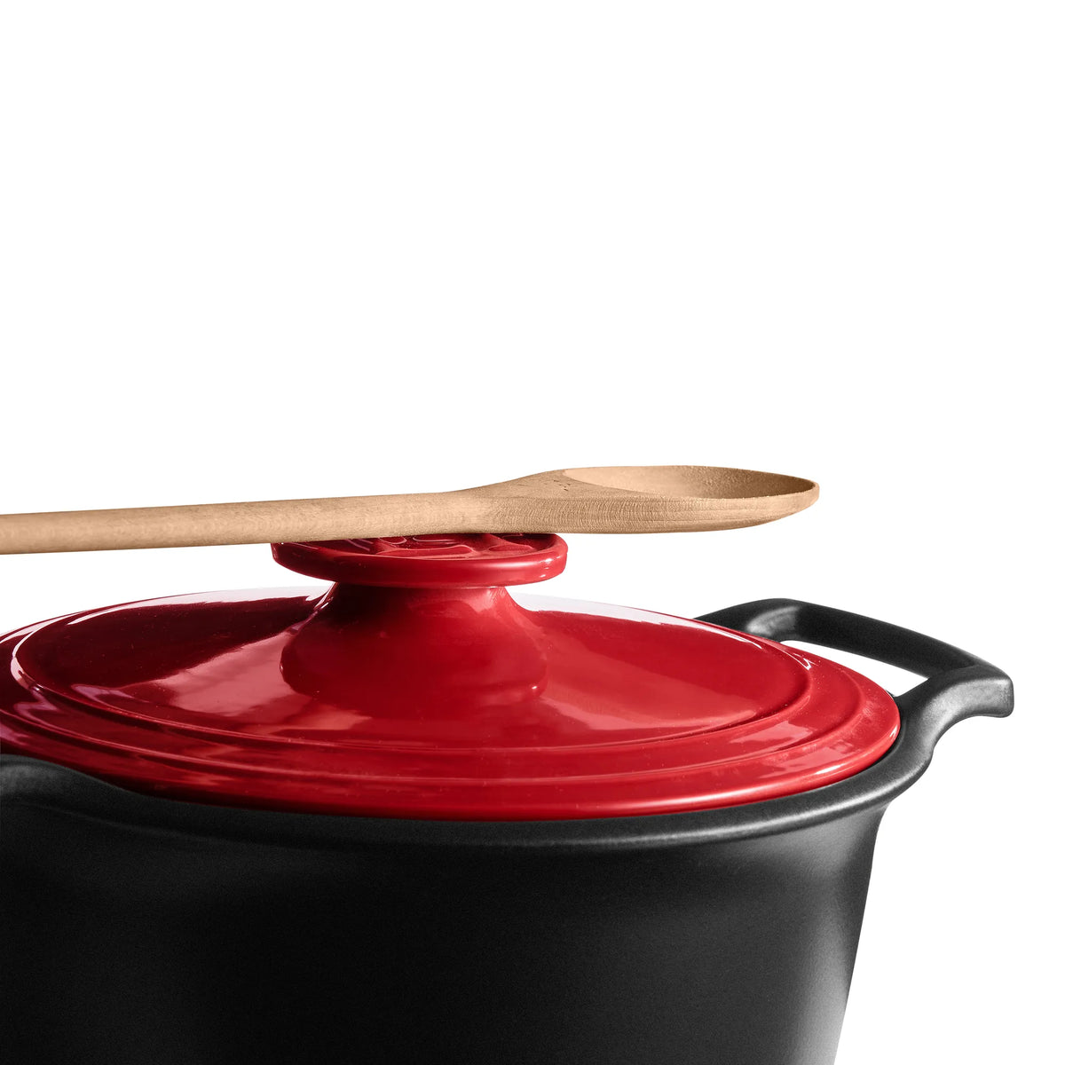 Emile Henry Sublime+ Round Casserole – Burgundy Red – 3L