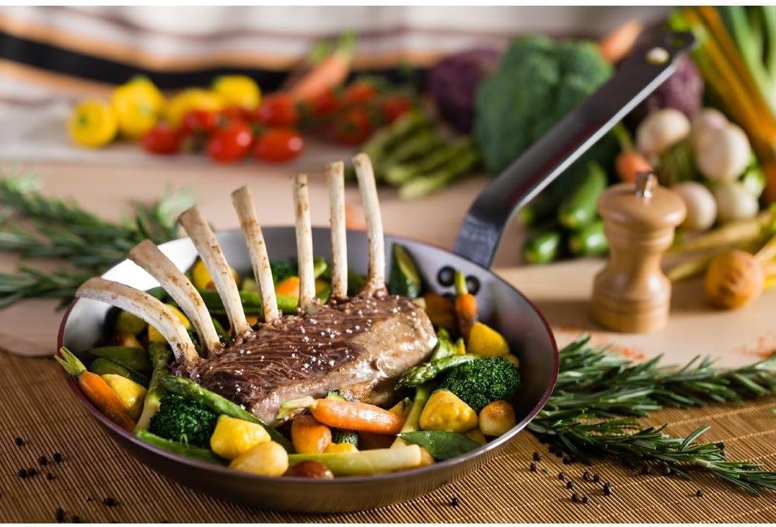 De Buyer Mineral B Element Round Steel Fry Pan – 36 cm