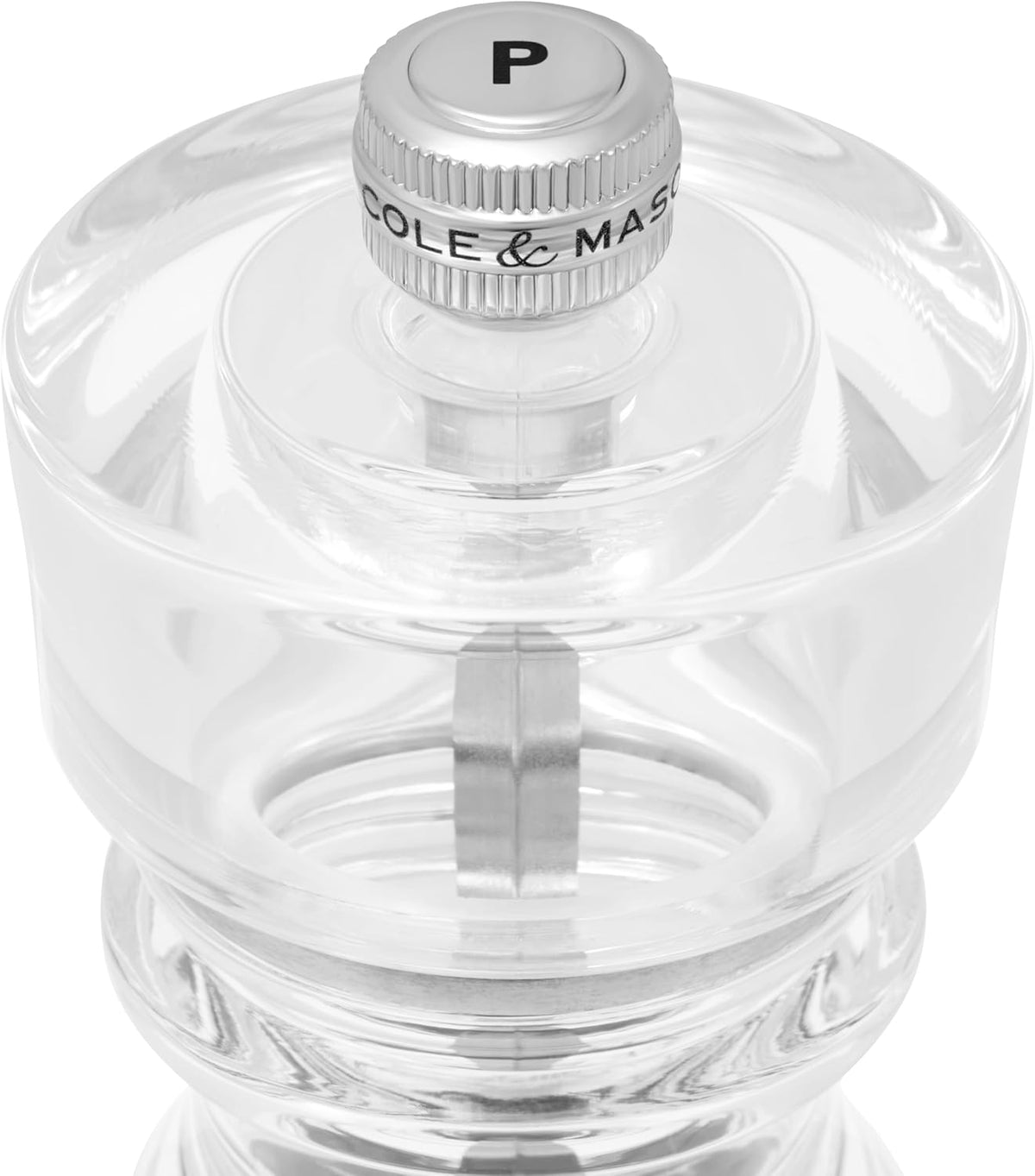 Cole & Mason London Salt Shaker and Pepper Mill Gift Set – Acrylic – 5" / 13 cm