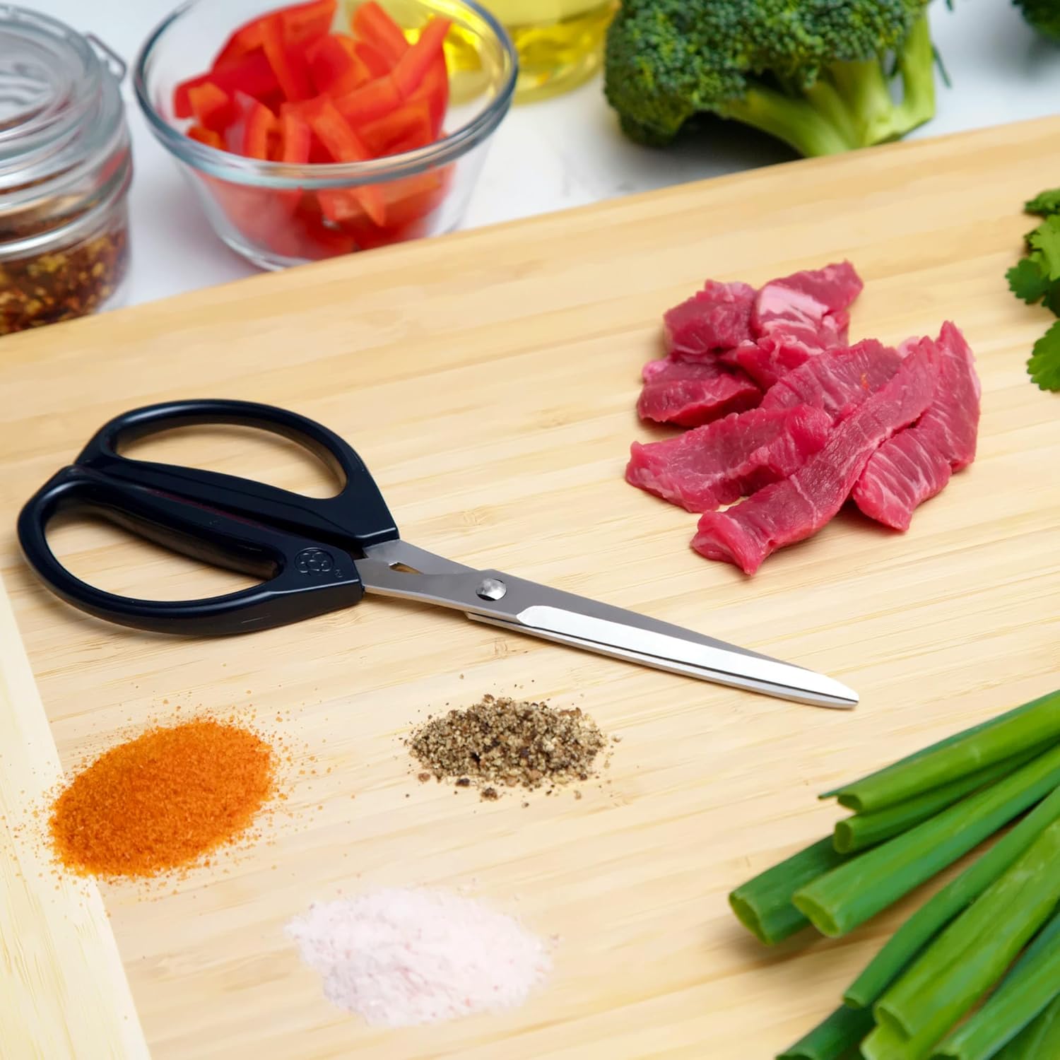 Joyce Chen Deluxe Unlimited Kitchen Scissors – Dark Navy