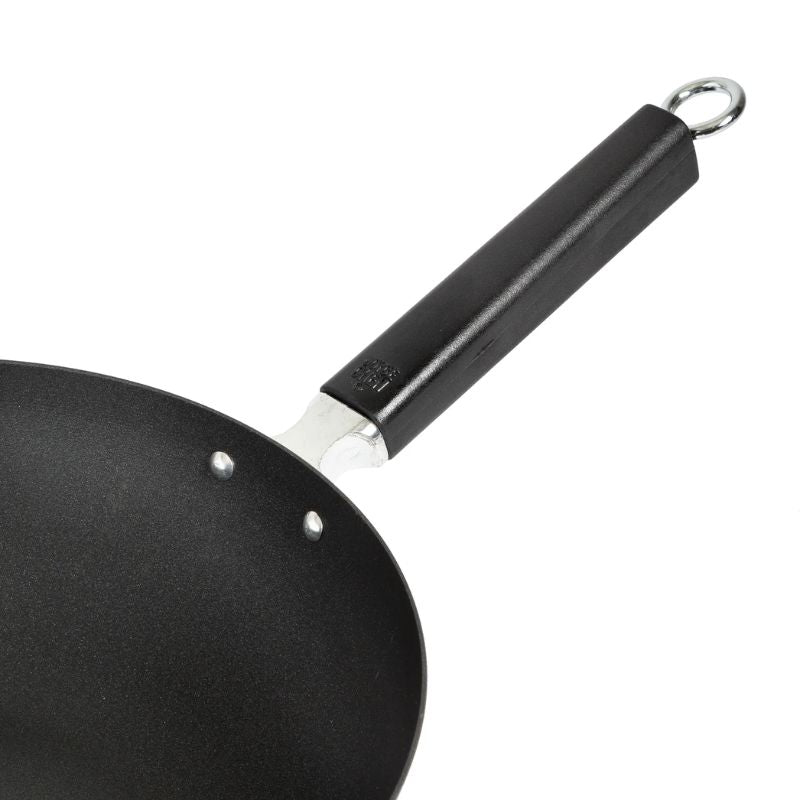 Joyce Chen Professional Series 12-Inch Carbon Steel Excalibur Nonstick Stir Fry Pan Joyce Chen by Kitchen Niche