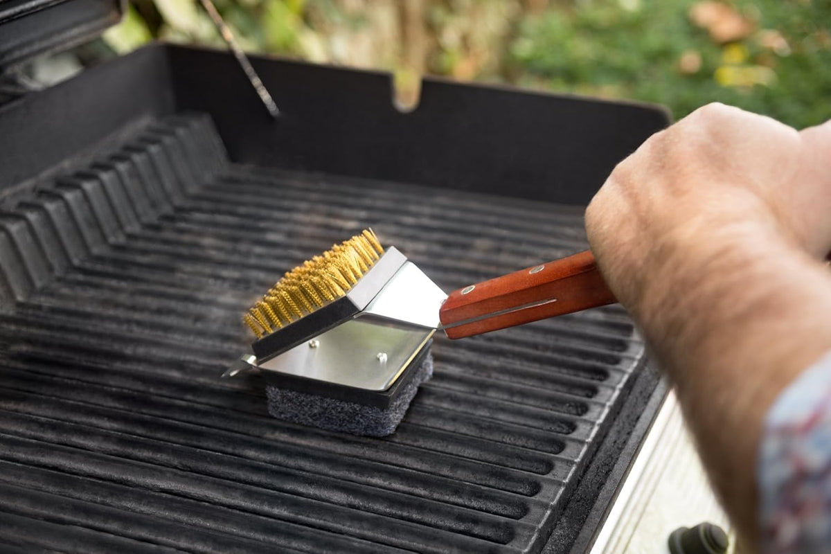 Outset Rosewood 3 in 1 Grill Brush