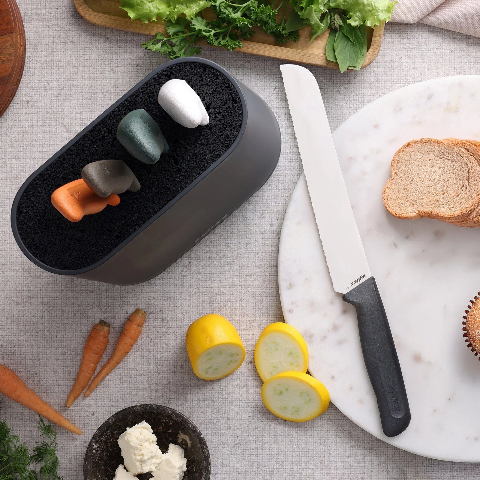 Zyliss 6 Piece Universal Knife Block Set