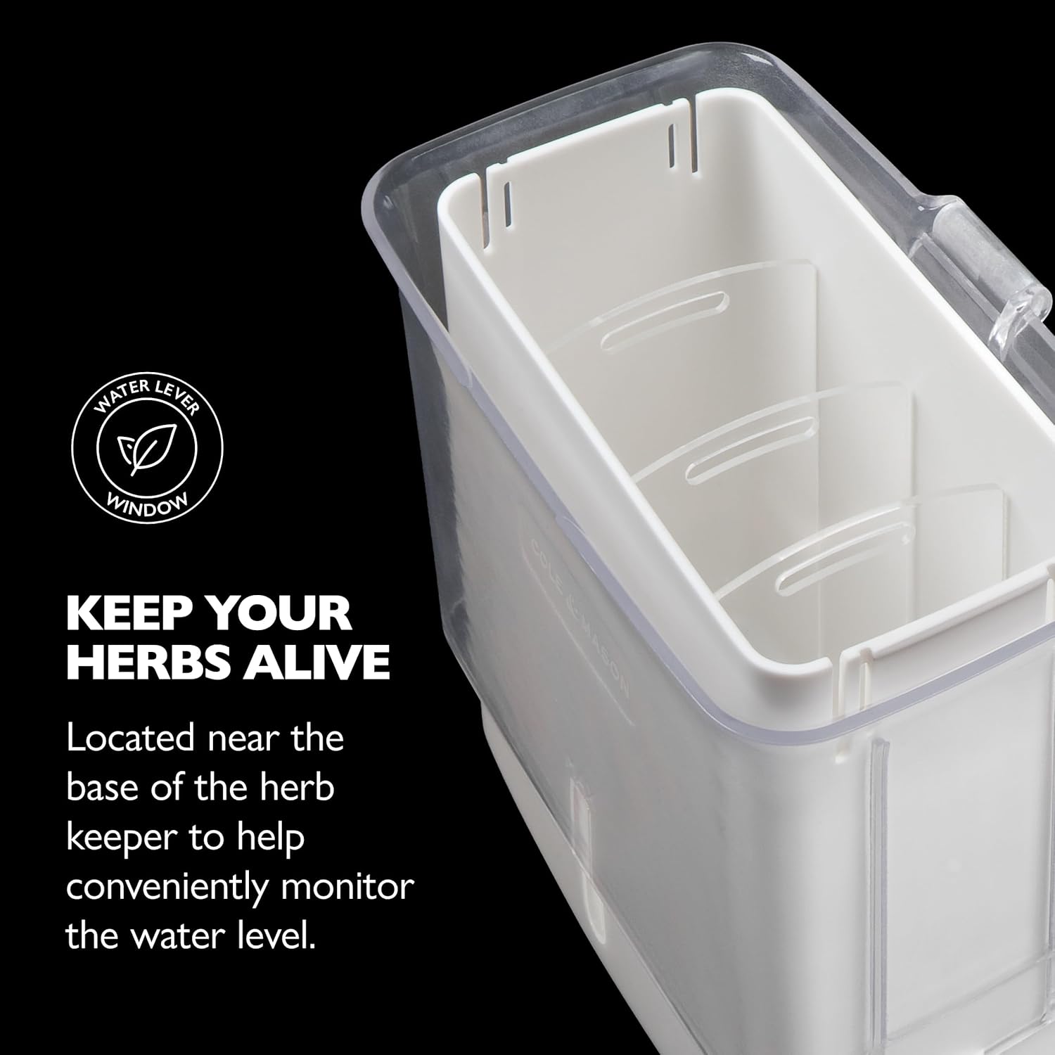Cole & Mason Tealby Cut Fresh Herb Keeper