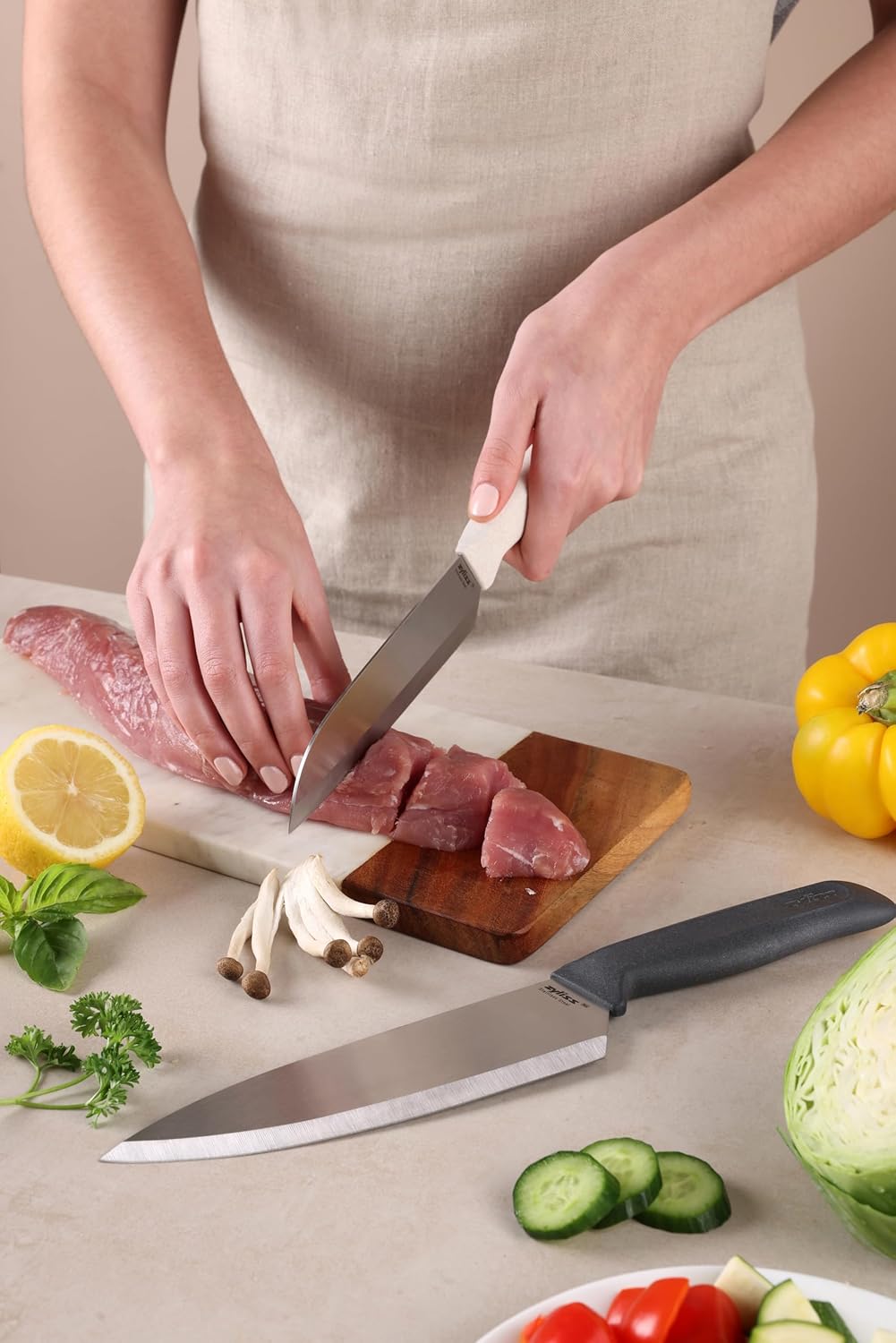 Zyliss Classic 2 Pc Knife Set – Chef & Santoku