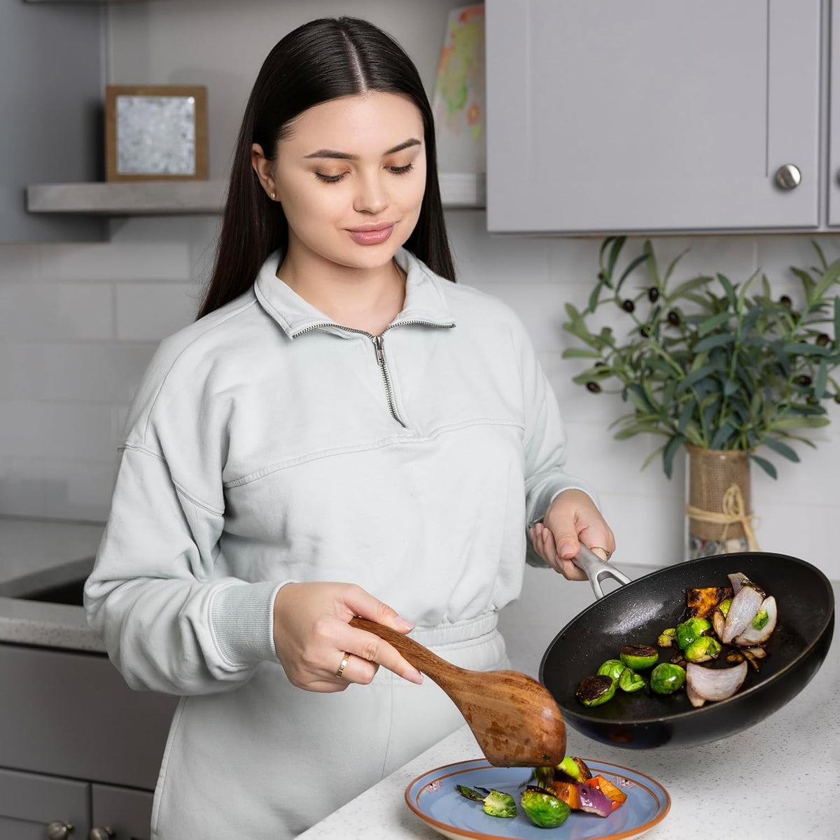 Ironwood Acacia Wood Cooking Spoon