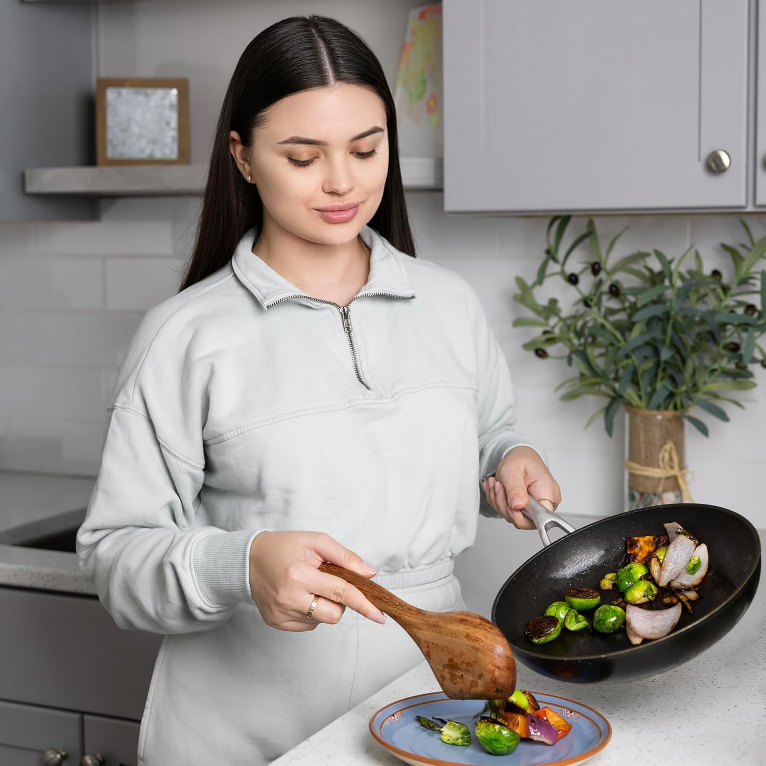 Ironwood Acacia Wood Cooking Spoon