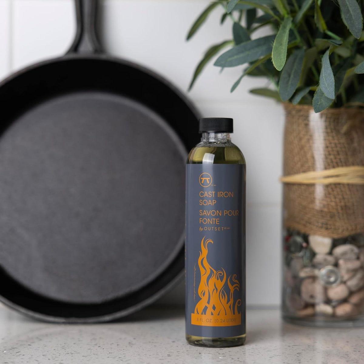 Outset Cast Iron Soap 8 oz
