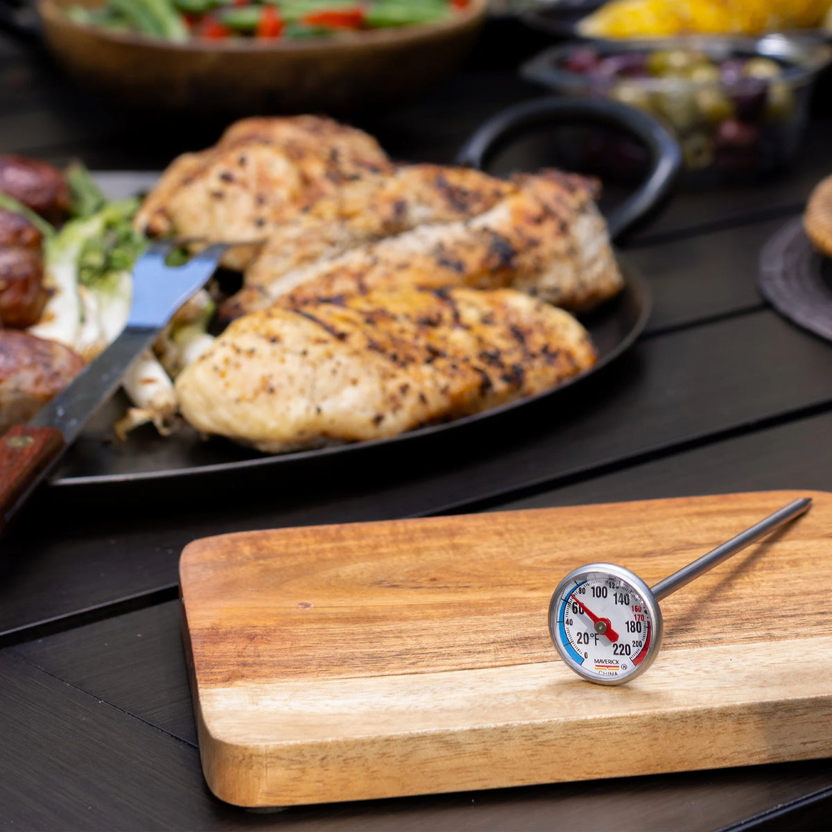 Maverick Instant Read Thermometer 1in Dial
