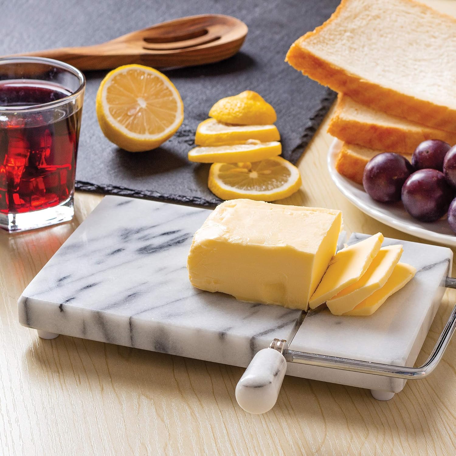 Fox Run White Marble Cheese Slicer