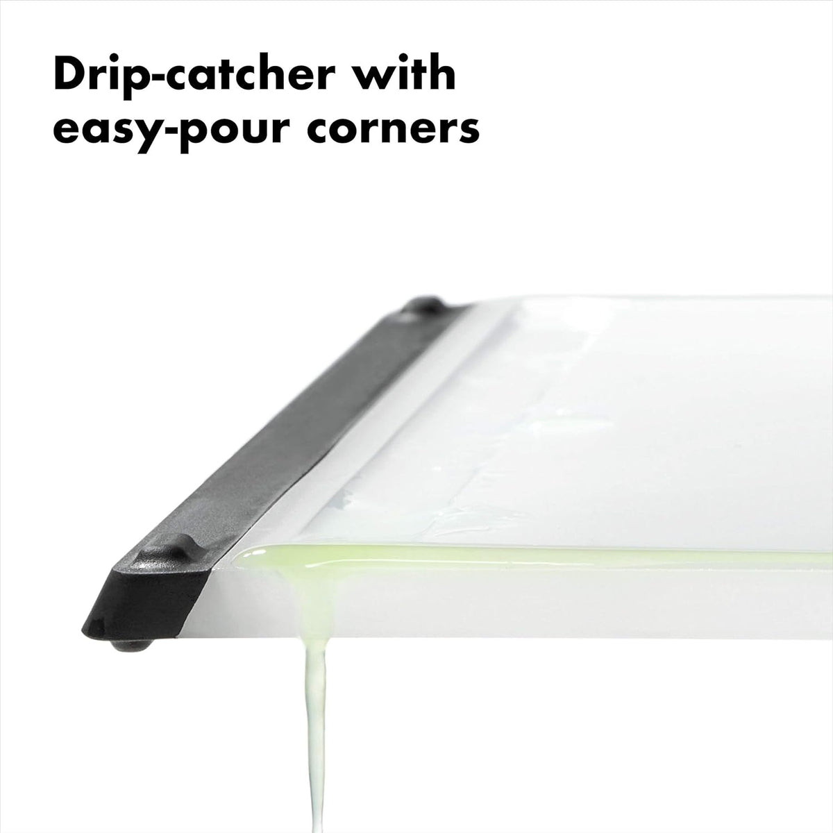 OXO Good Grips Cutting Board 9 x 12.8-Inch White
