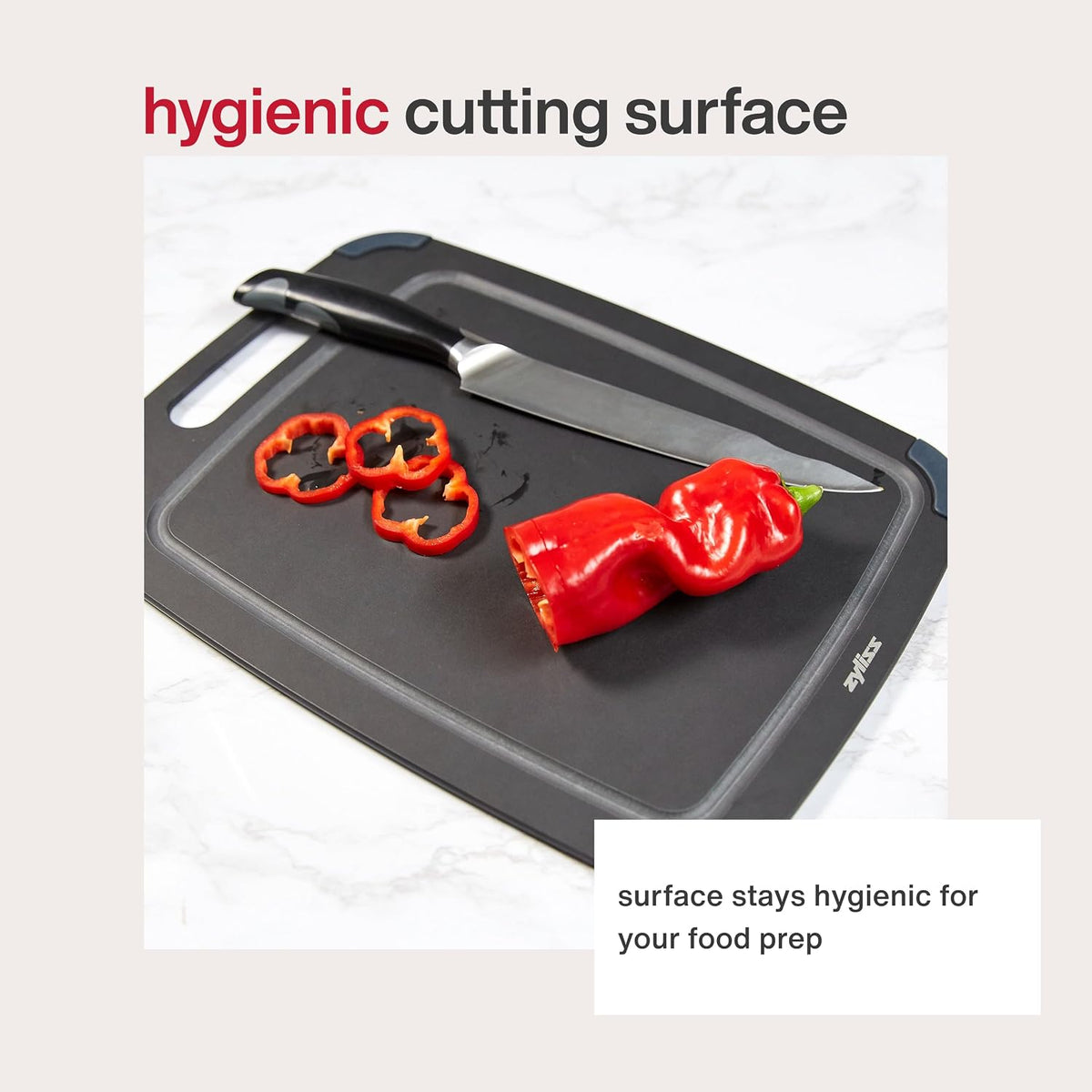 Zyliss Wood Fibre Cutting Board – Small