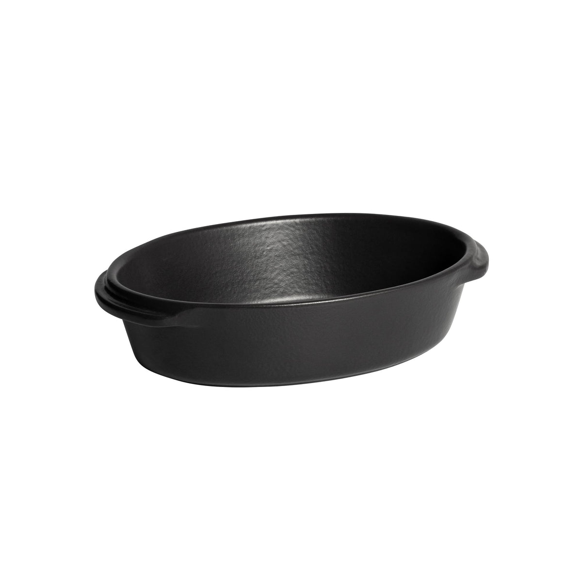 Emile Henry Solo Oval Dish – Basalte – 0.65 L