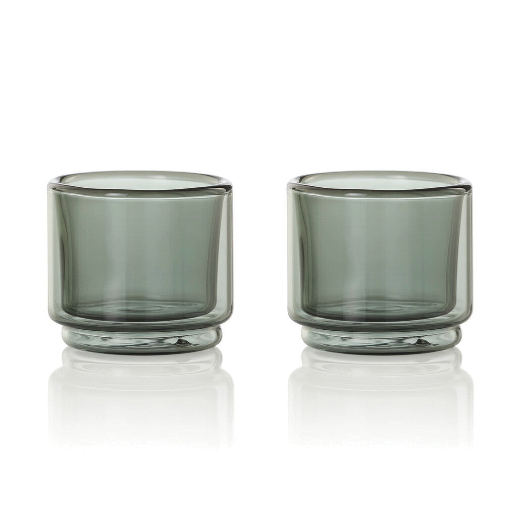 AdHoc Impact Espresso Mug Set – Double-Walled Glass
