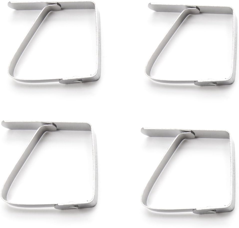 Fox Run Stainless Steel Tablecloth Clips Set